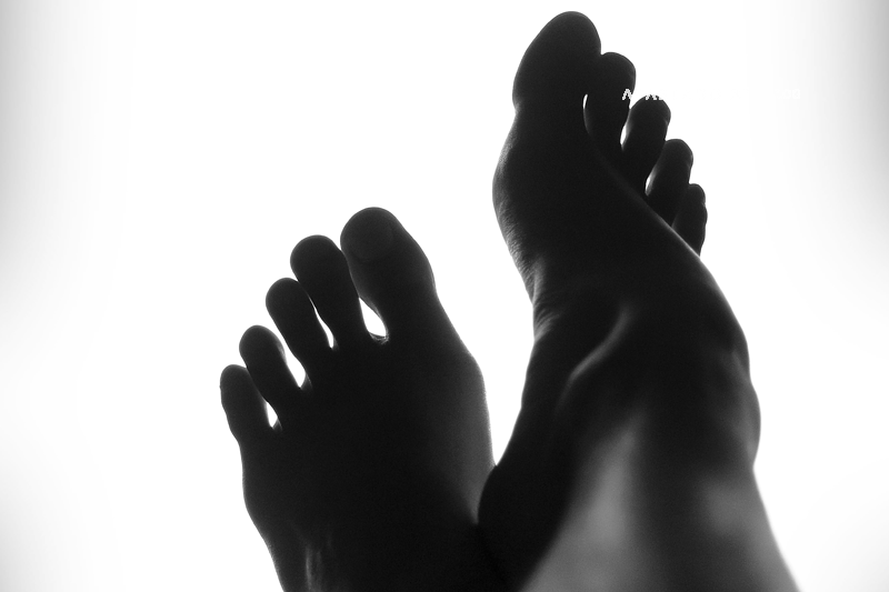 massagem nos pés