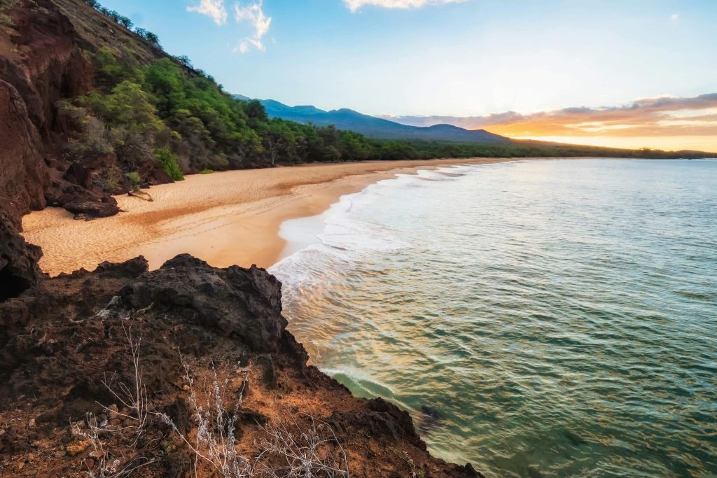 praia em Maui